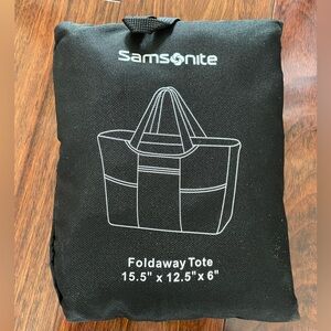 Samsonite Black Foldaway Tote